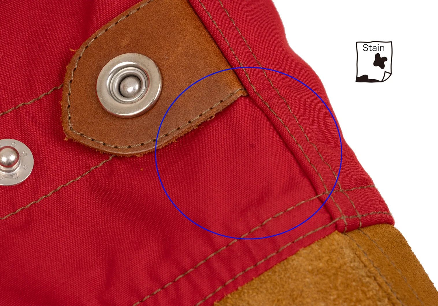 Junya Watanabe Reversible Leather Panel Jacket in Red-Brown, Size XS Size US XS / EU 42 / 0 - 17 Thumbnail