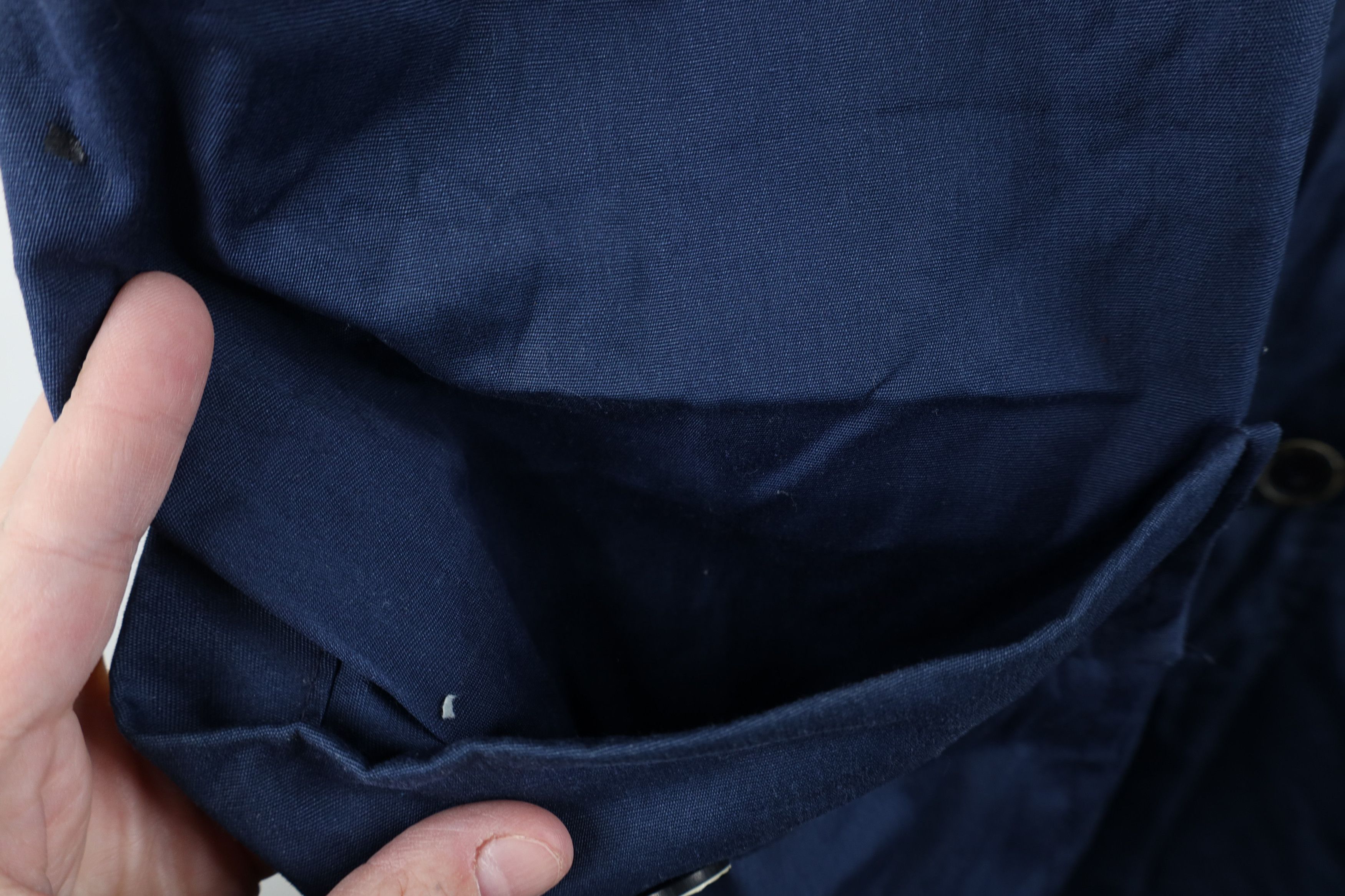 Vintage Vintage 50s 60s Streetwear Gabardine Trench Coat Rain Jacket Size 3XL / US 20-22 - 7 Thumbnail