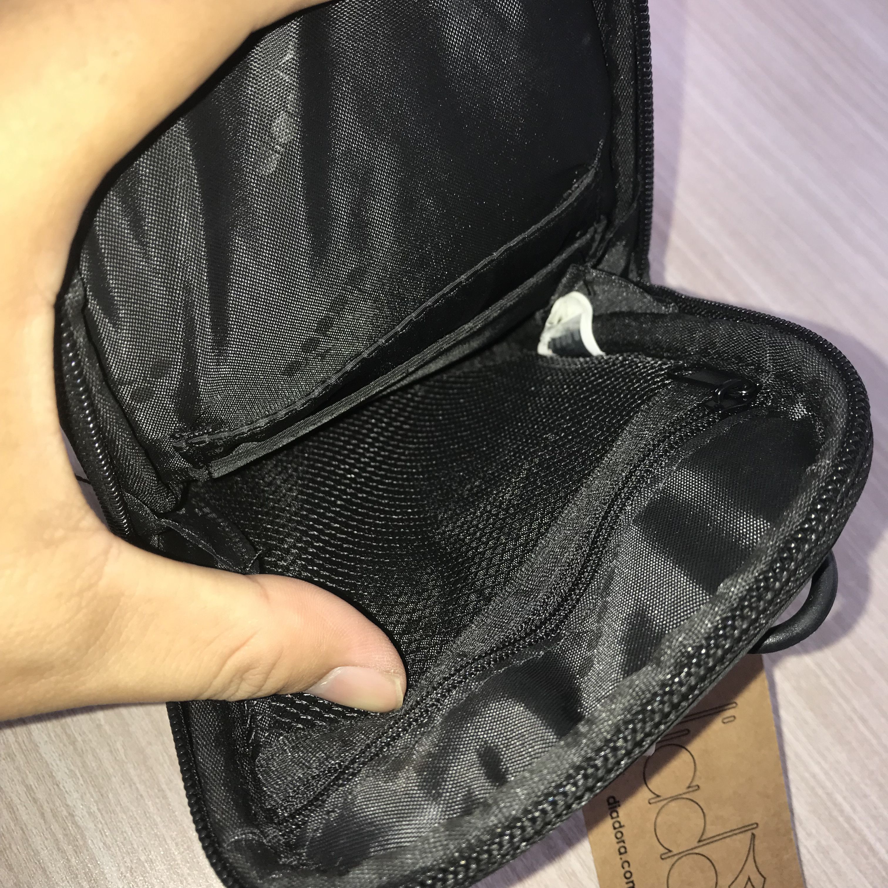 Diadora Diadora Gristi Shoulder black Bag Nylon bag material Size ONE SIZE - 5 Thumbnail