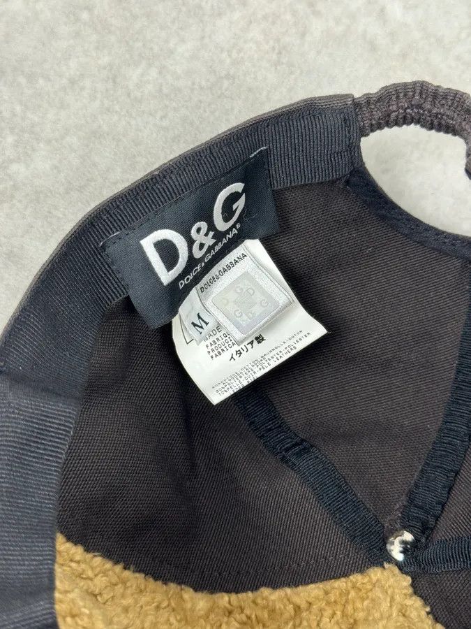 Dolce & Gabbana 2000s Dolce & Gabbana Shearling Brown Cap Size ONE SIZE - 8 Thumbnail