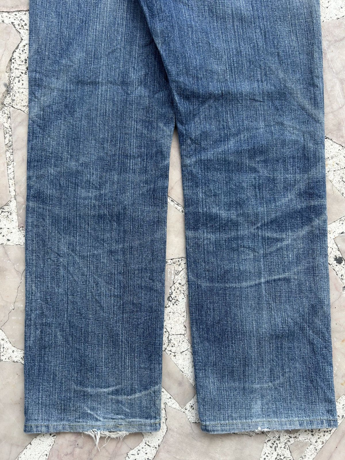 EIGHT-G Eight-G Japan Vintage Blue Denim Size US 33 - 10 Thumbnail