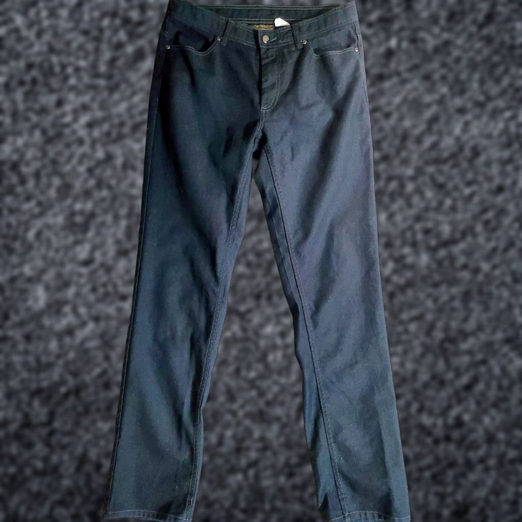 Vintage VINTAGE McDonald's Uniform Jeans Stretch Denim Classic Fit Cotton Blend Mens Sz 32x30 Blk Size 24" / US 00 / IT 34 - 1 Thumbnail