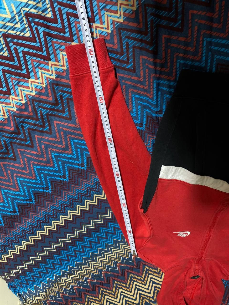 Nike × Vintage Sweatshirt Nike Vintage Big Central Logo 90s Outdoor Style Size US S / EU 44-46 / 1 - 11 Thumbnail