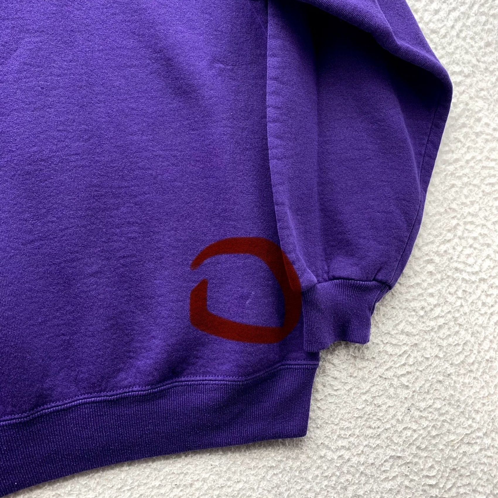 Jerzees VINTAGE JERZEES Sweatshirt Mens XL Purple Kentucky Derby Horses Racing Size US XL / EU 56 / 4 - 4 Thumbnail