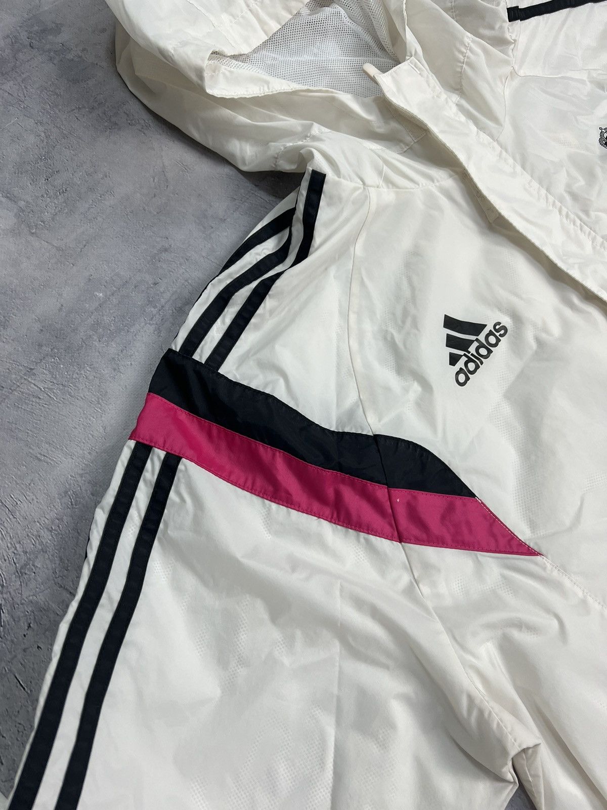 Adidas Adidas Real Madrid 2016/2017 Light Jacket (White) Size US XL / EU 56 / 4 - 3 Thumbnail