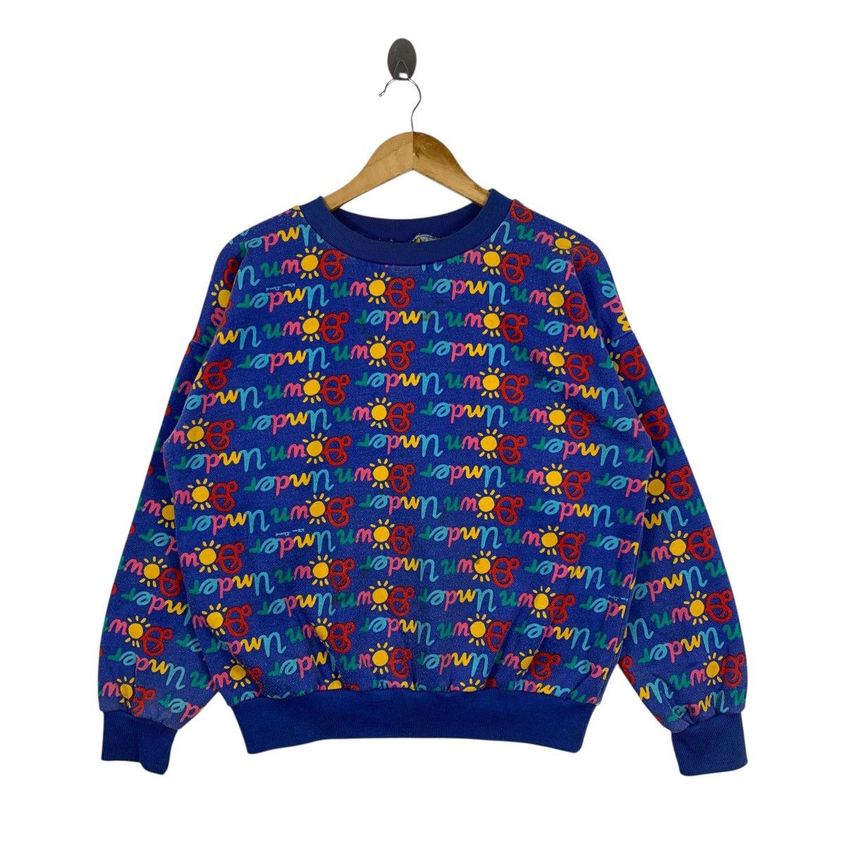 Vintage Vintage KEN DONE AUSTRALIA Art Design Overprint Sweatshirt Size US M / EU 48-50 / 2 - 1 Thumbnail