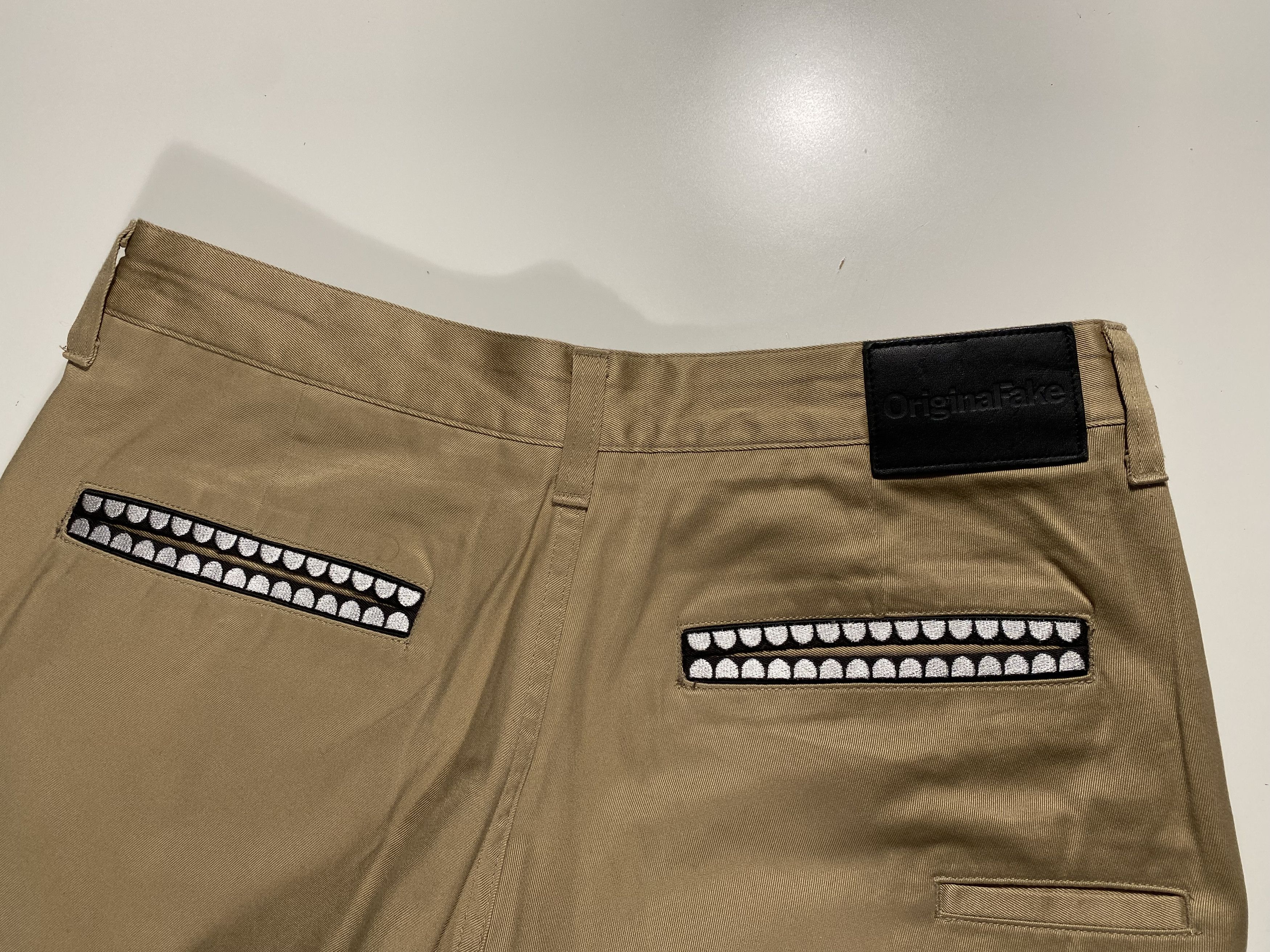 Original Fake Original Fake SS12 Chomper Chinos Beige 30x30 Size US 30 / EU 46 - 7 Thumbnail