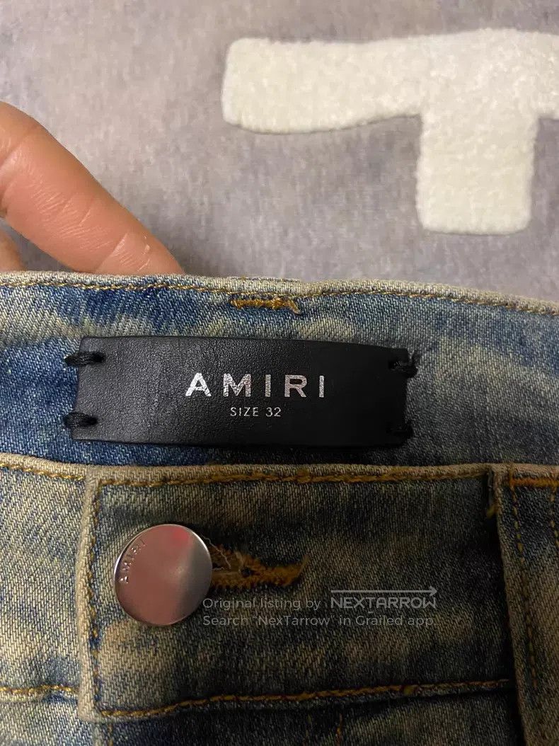 Amiri Amiri Cashew Flower Denim Pants, Size 32 Size US 32 / EU 48 - 3 Thumbnail