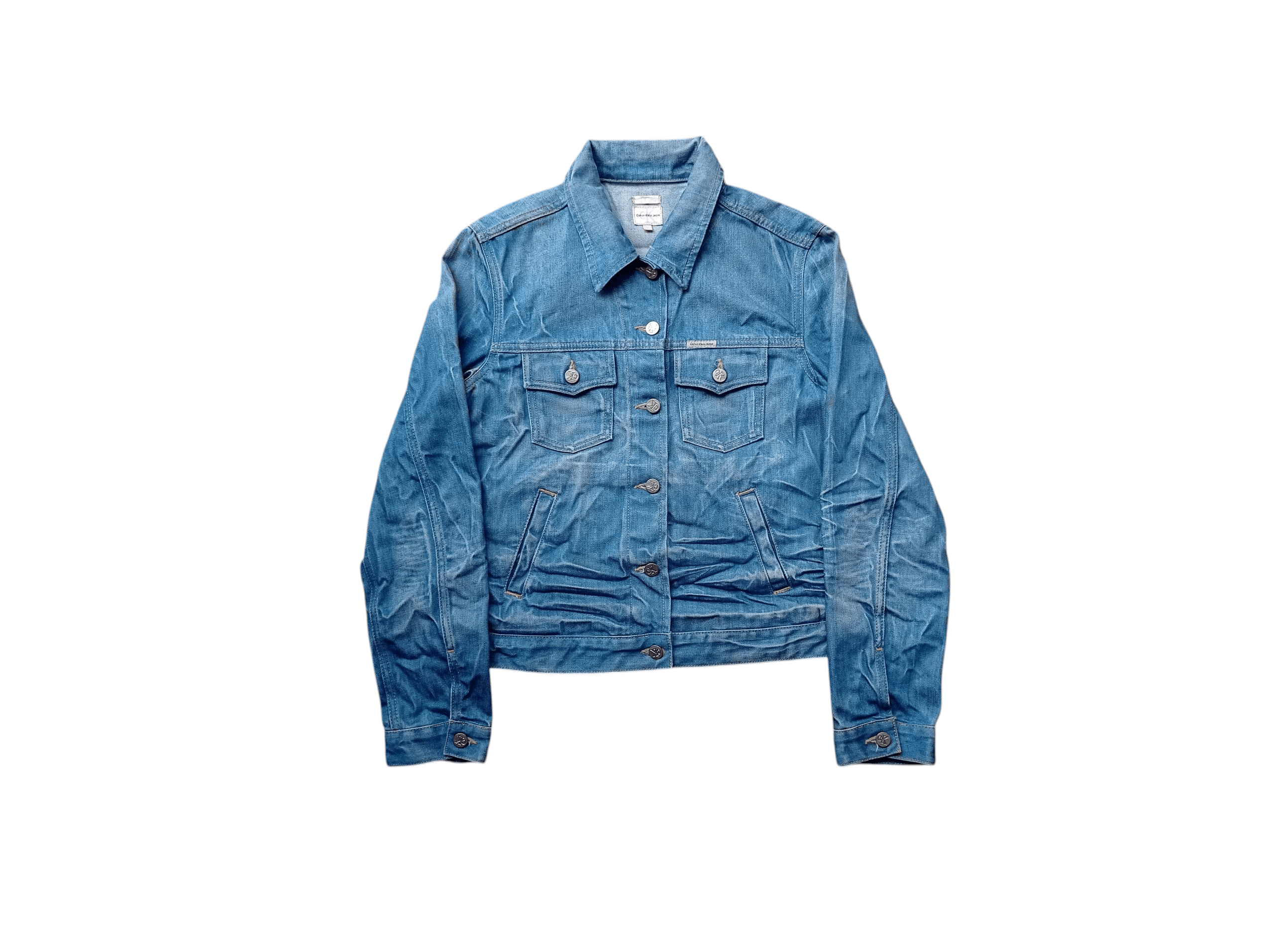 Calvin Klein Calvin Klein denim jacket Size L / US 10 / IT 46 - 2 Thumbnail