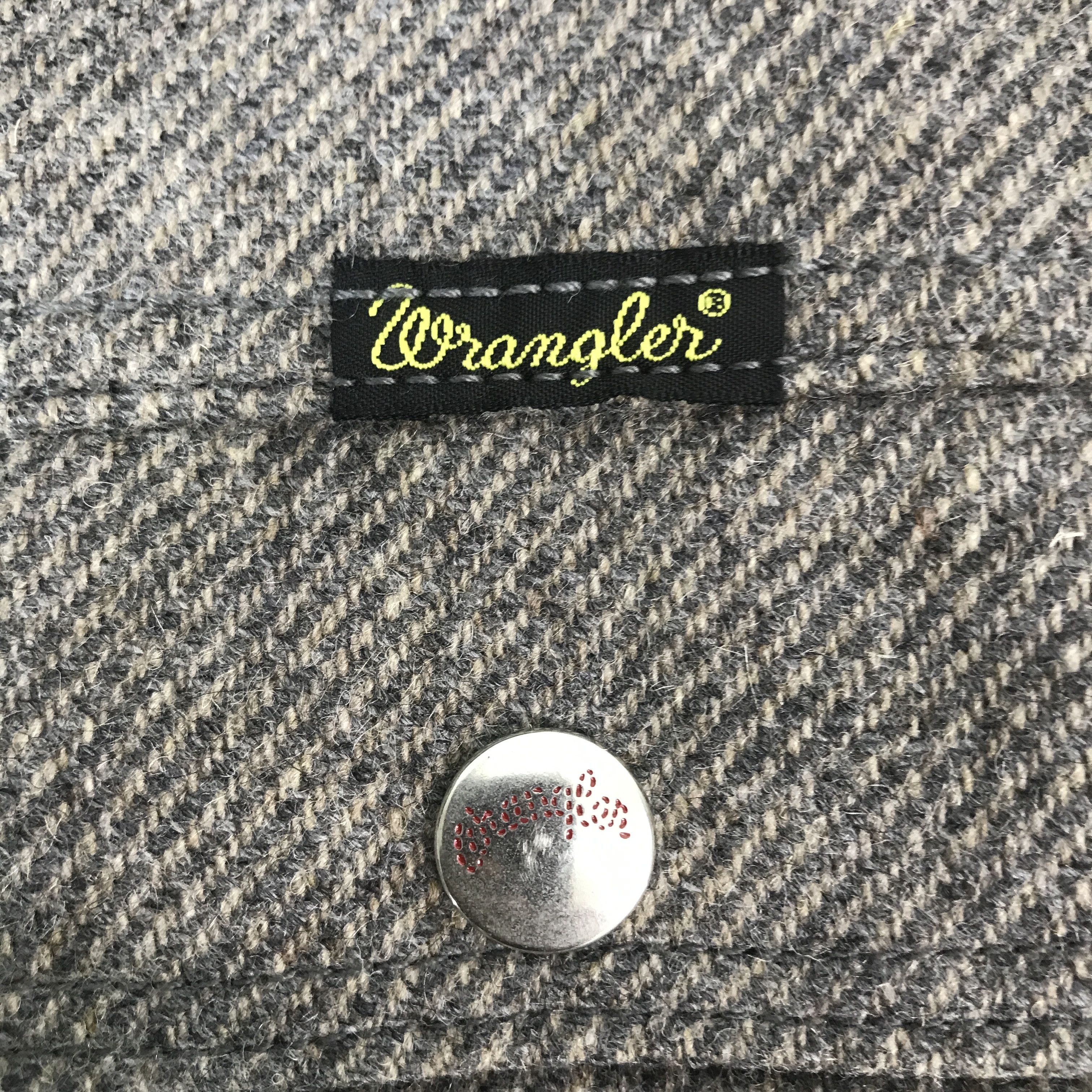 Wrangler Vintage Wrange X Beams Wool snap button Coat Jacket Size US M / EU 48-50 / 2 - 10 Thumbnail
