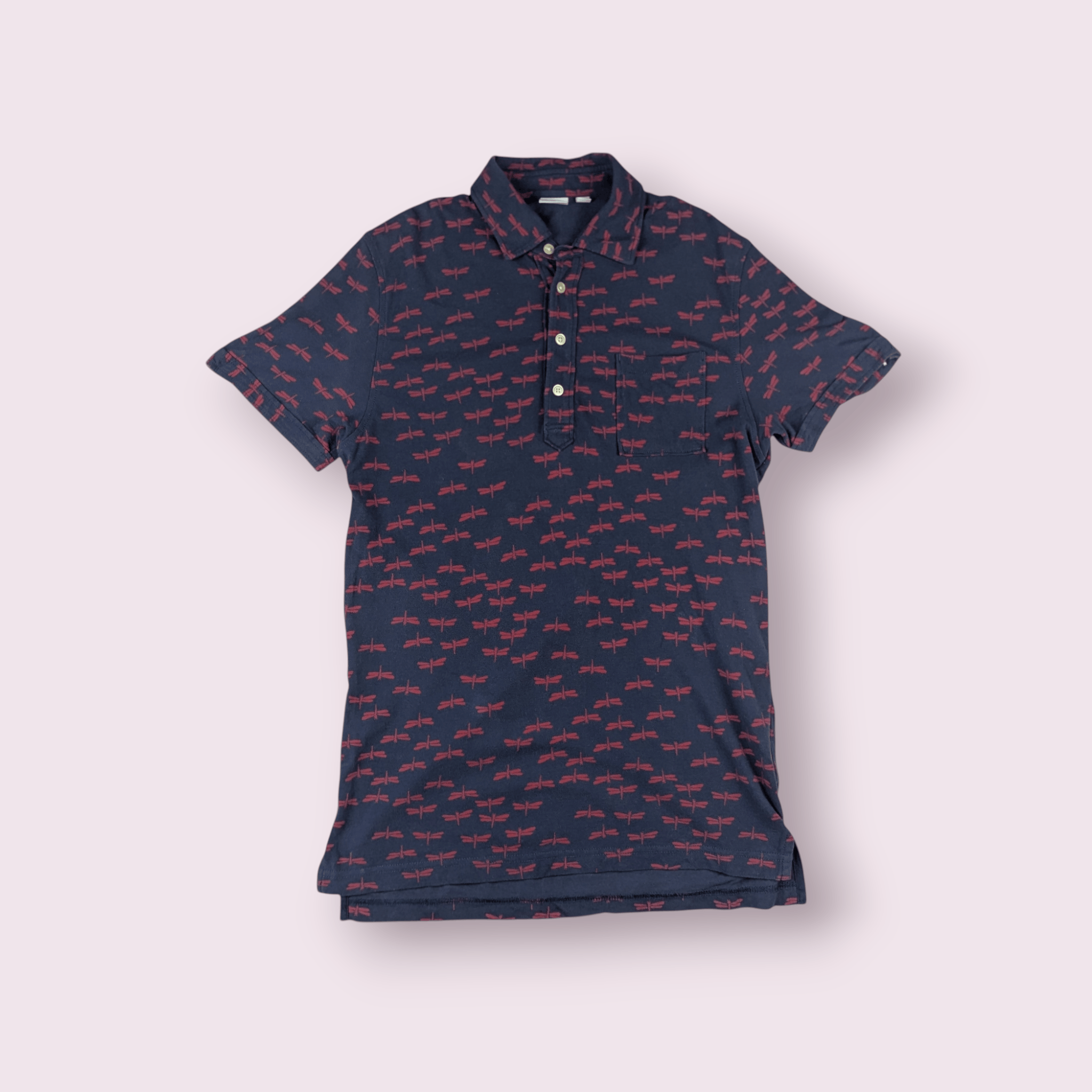 Uniqlo UNIQLO x MICHAEL BASTIAN Monogram Polo Shirt Size US M / EU 48-50 / 2 - 2 Thumbnail