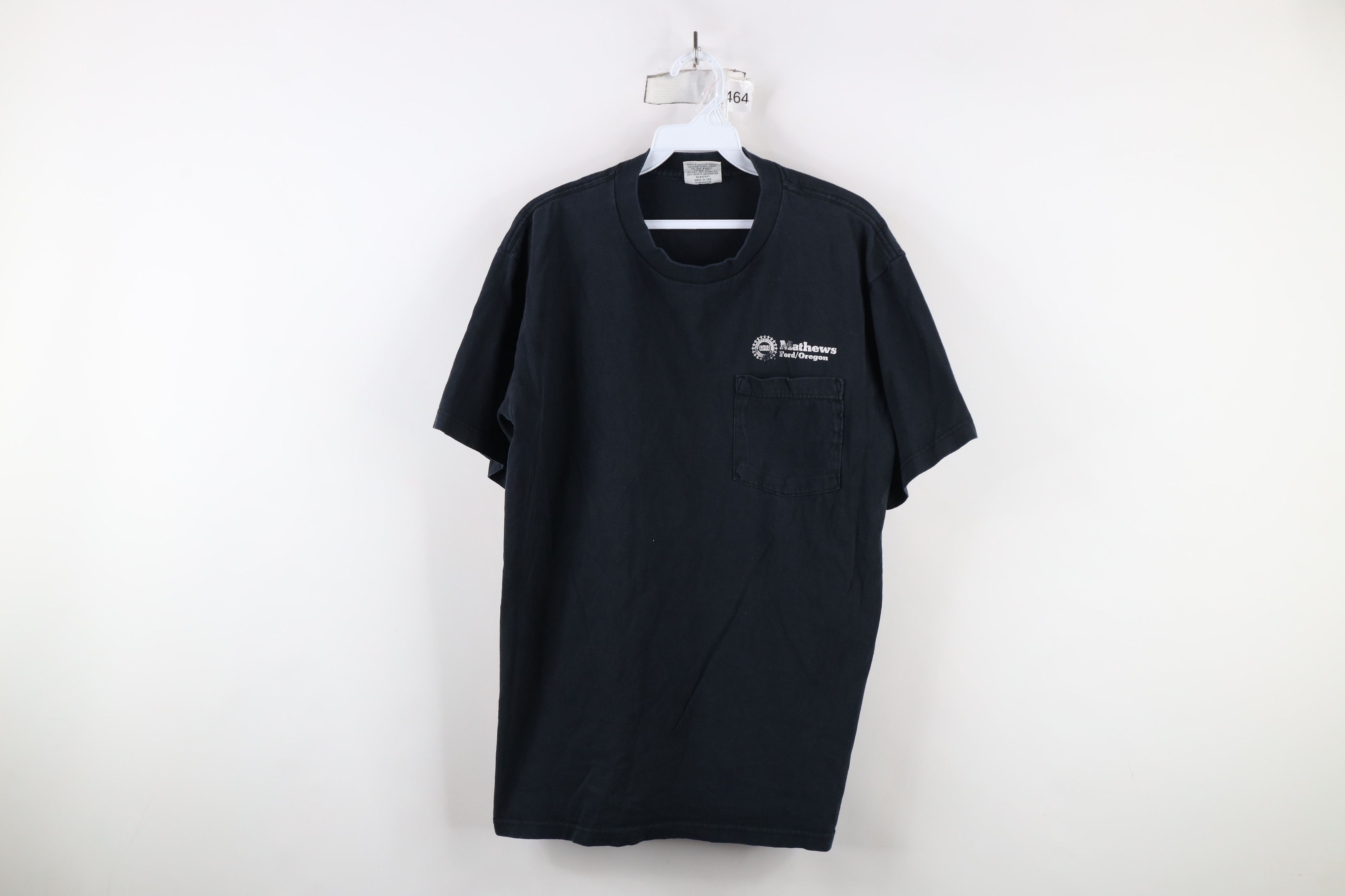 Vintage Vintage Union Made Ford Shelby Mustang Pocket T-Shirt USA Size US L / EU 52-54 / 3 - 1 Thumbnail