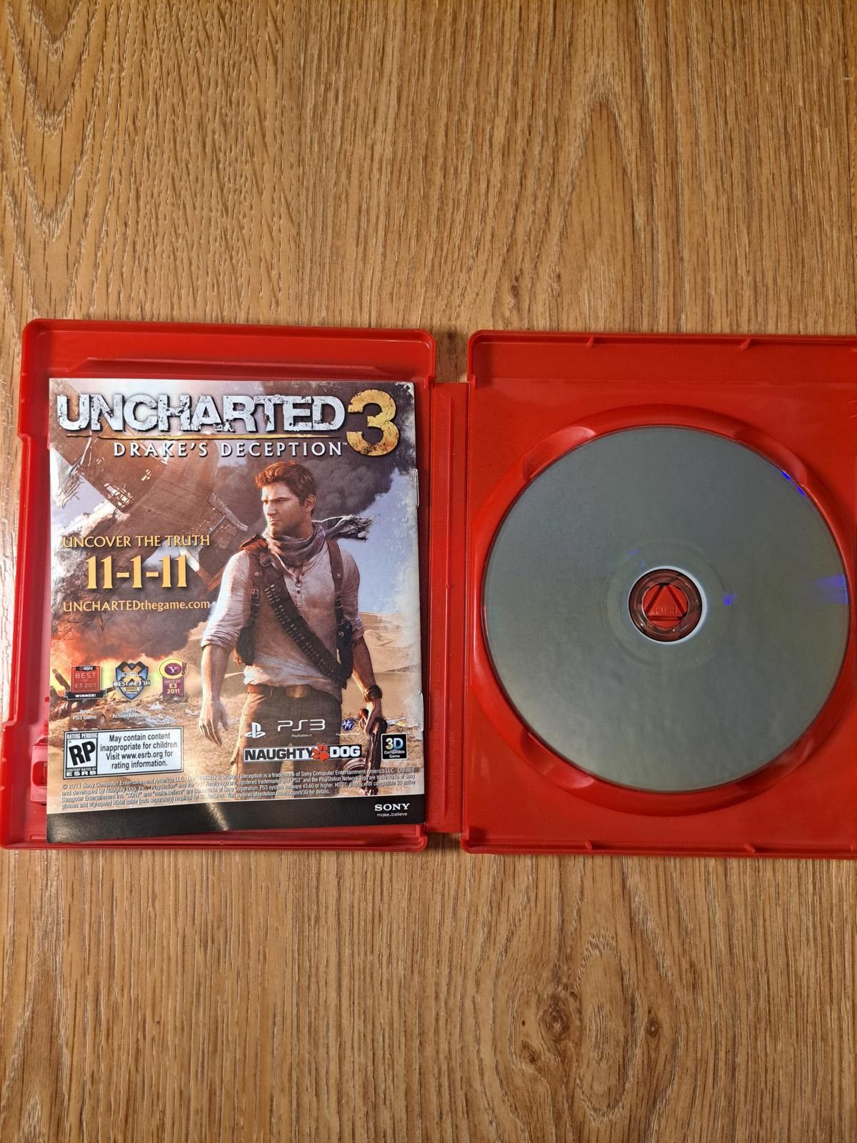 Sony Uncharted Drakes Fortune PS3 COMPLETE Great Condition Size ONE SIZE - 4 Thumbnail