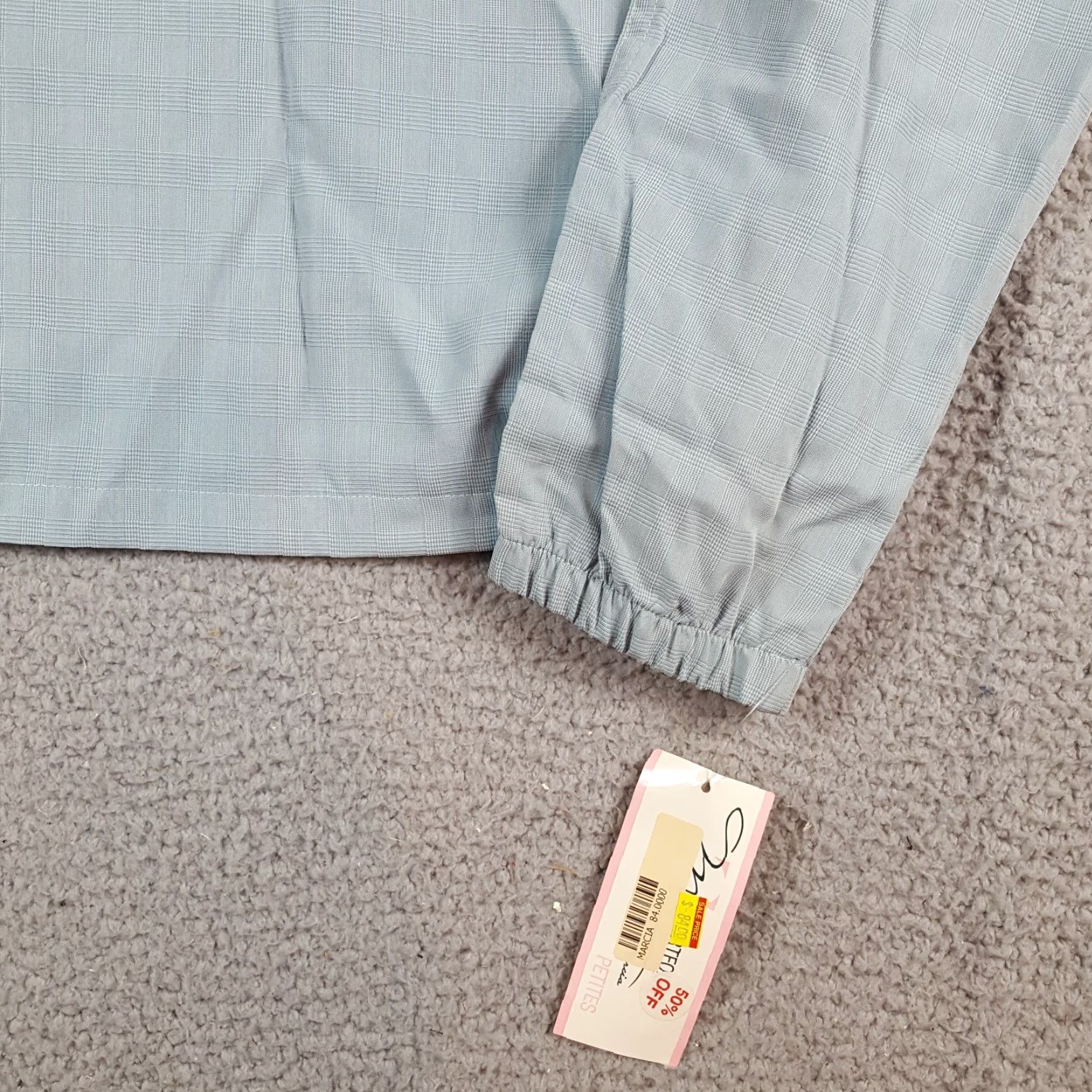 Vintage VINTAGE 1/4 Zip Blue Lightweight Outdoor Hiking Size L Windbreaker Jacket Size L / US 10 / IT 46 - 4 Thumbnail