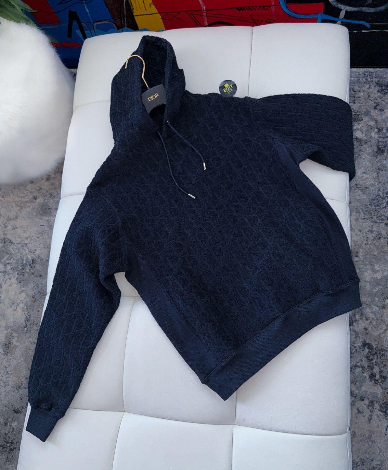 Dior Dior oblique logo hoodie Size US M / EU 48-50 / 2 - 2 Thumbnail