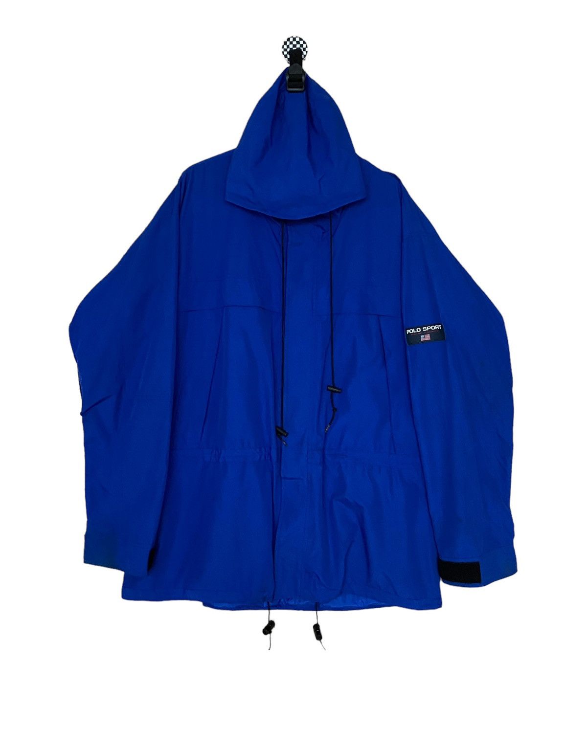 Polo Ralph Lauren Vintage Brand Polo Sport Hoodie Windbreaker 1990s Size US L / EU 52-54 / 3 - 1 Thumbnail