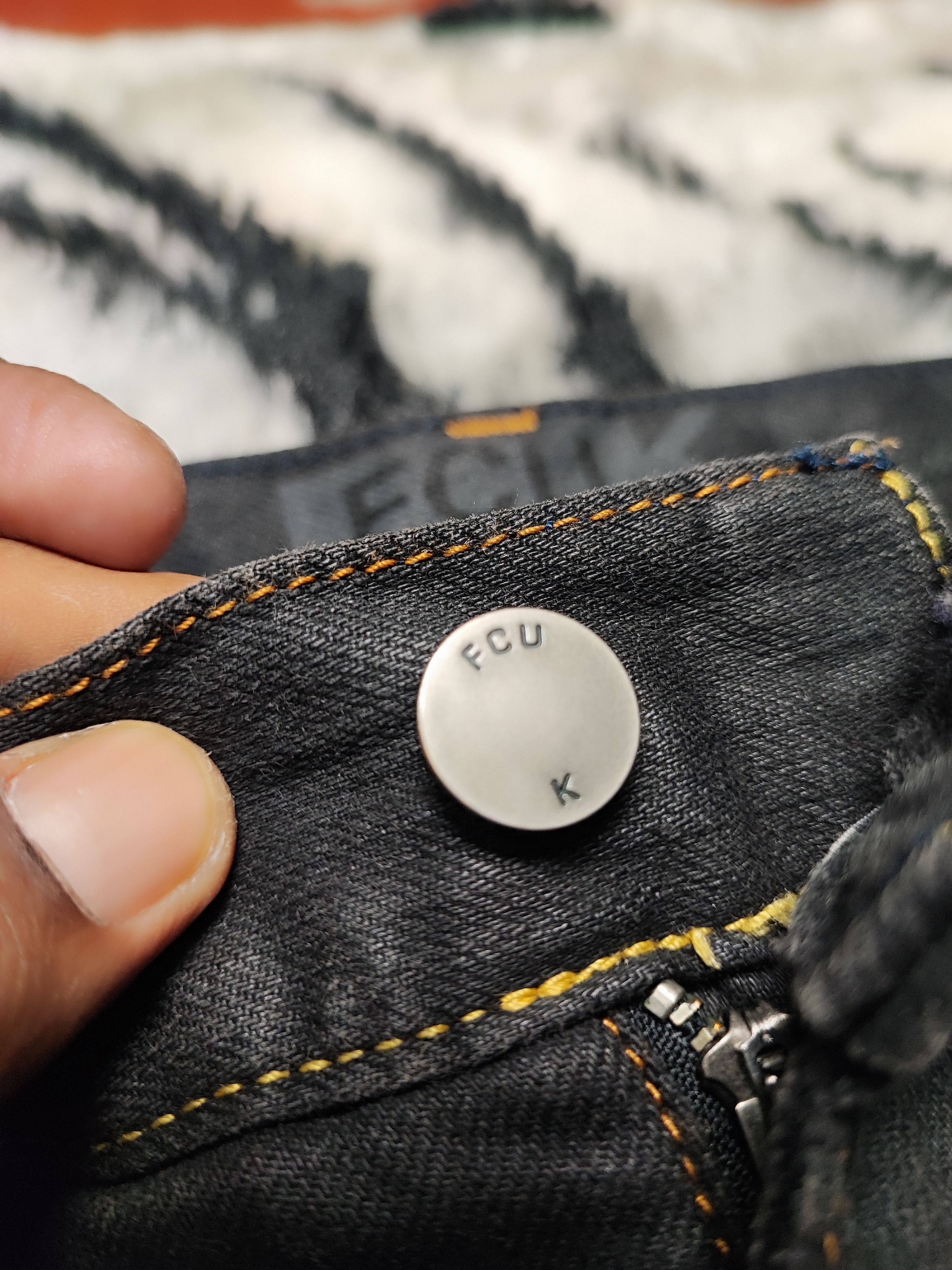 FCUK × If Six Was Nine × Le Grande Bleu (L.G.B.) FCUK Baggy Jeans Size US 38 / EU 54 - 10 Thumbnail