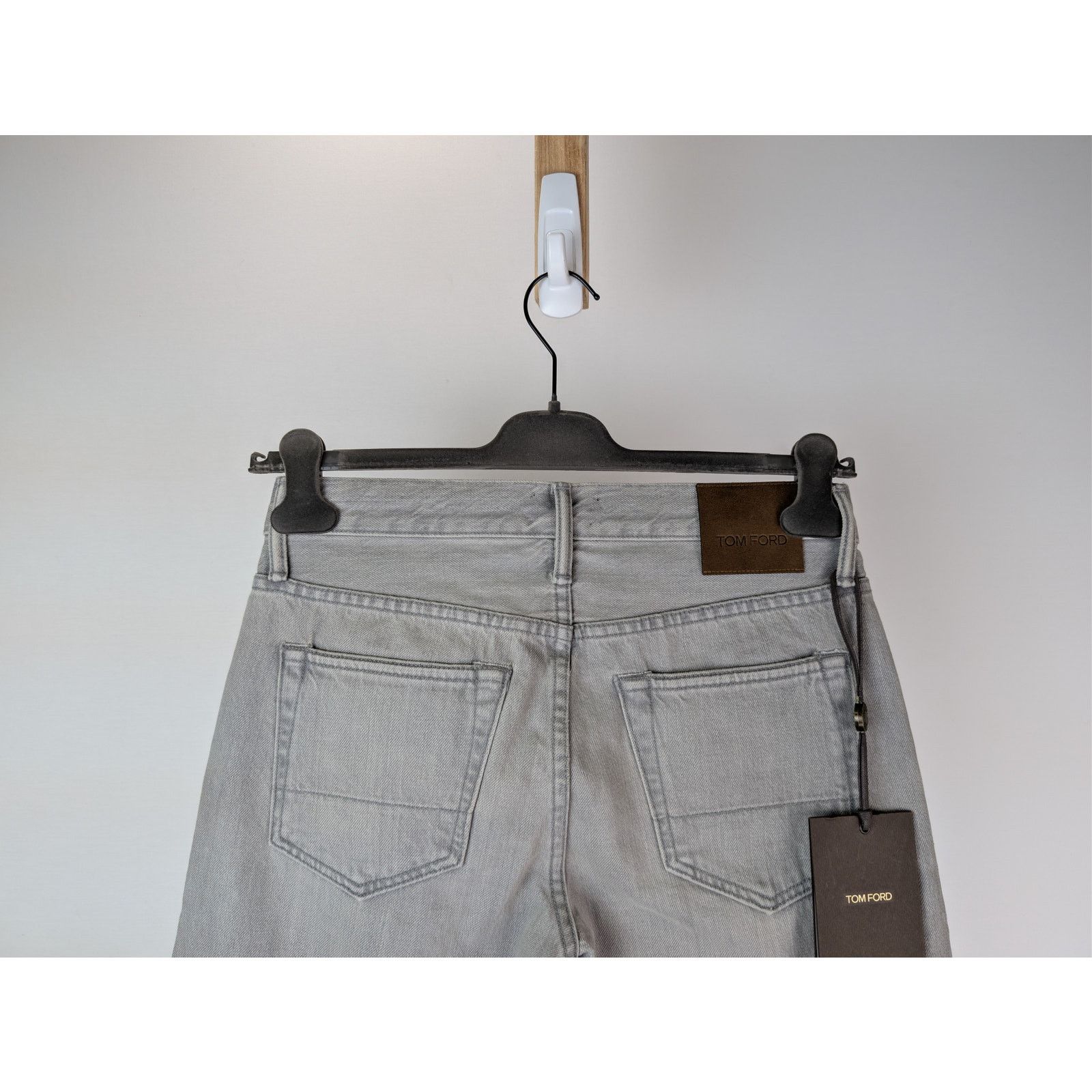 Tom Ford o1rshd1 Slim-Fit Denim Jeans in Pale Grey Size US 29 - 12 Thumbnail