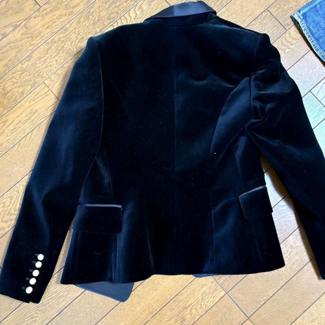 Balmain BALMAIN Blazer Jacket M Black Condition Used Tailored Size 40R - 2 Thumbnail