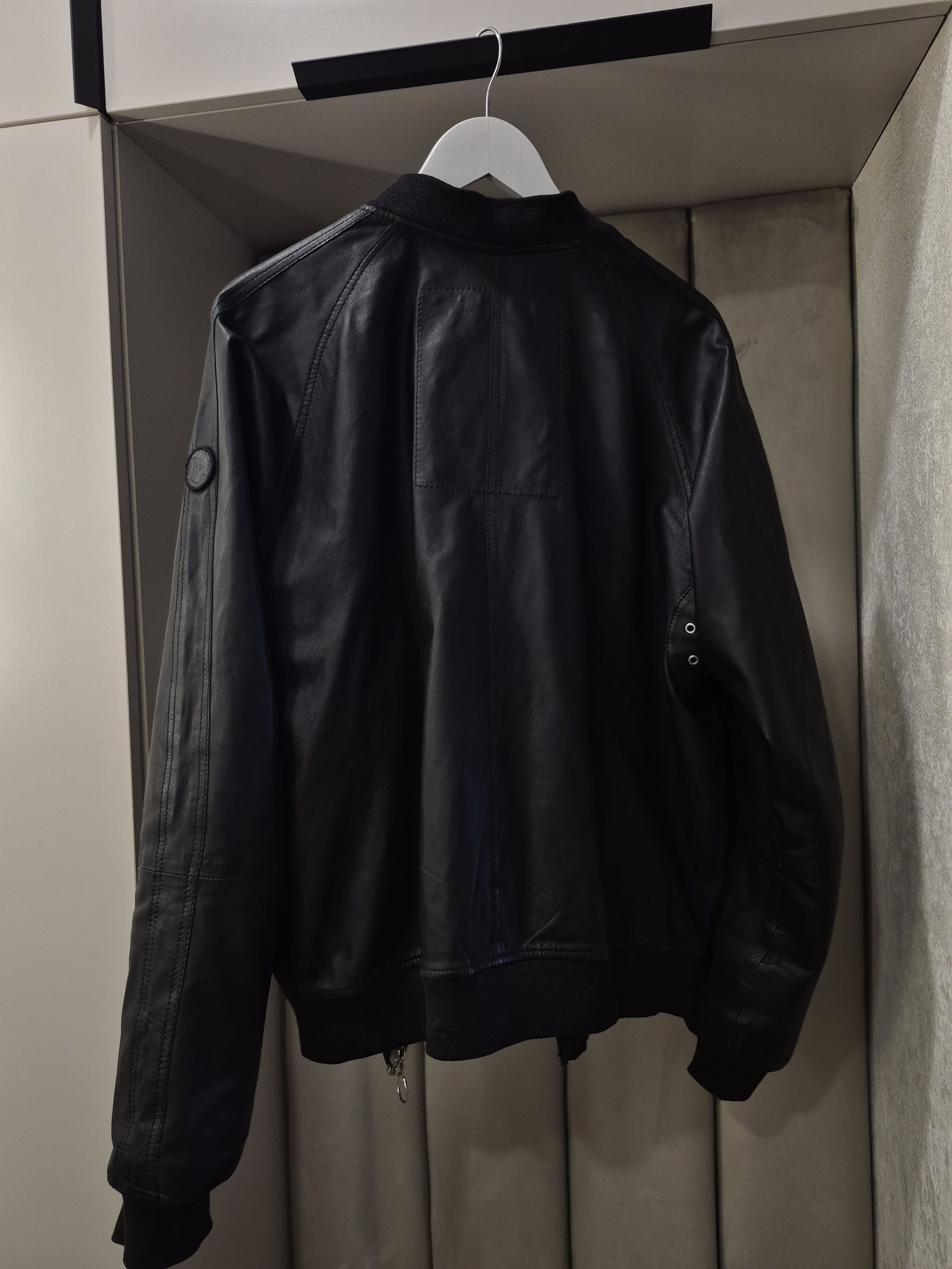 Diesel Diesel men leather bomber jacket Size US XL / EU 56 / 4 - 5 Thumbnail