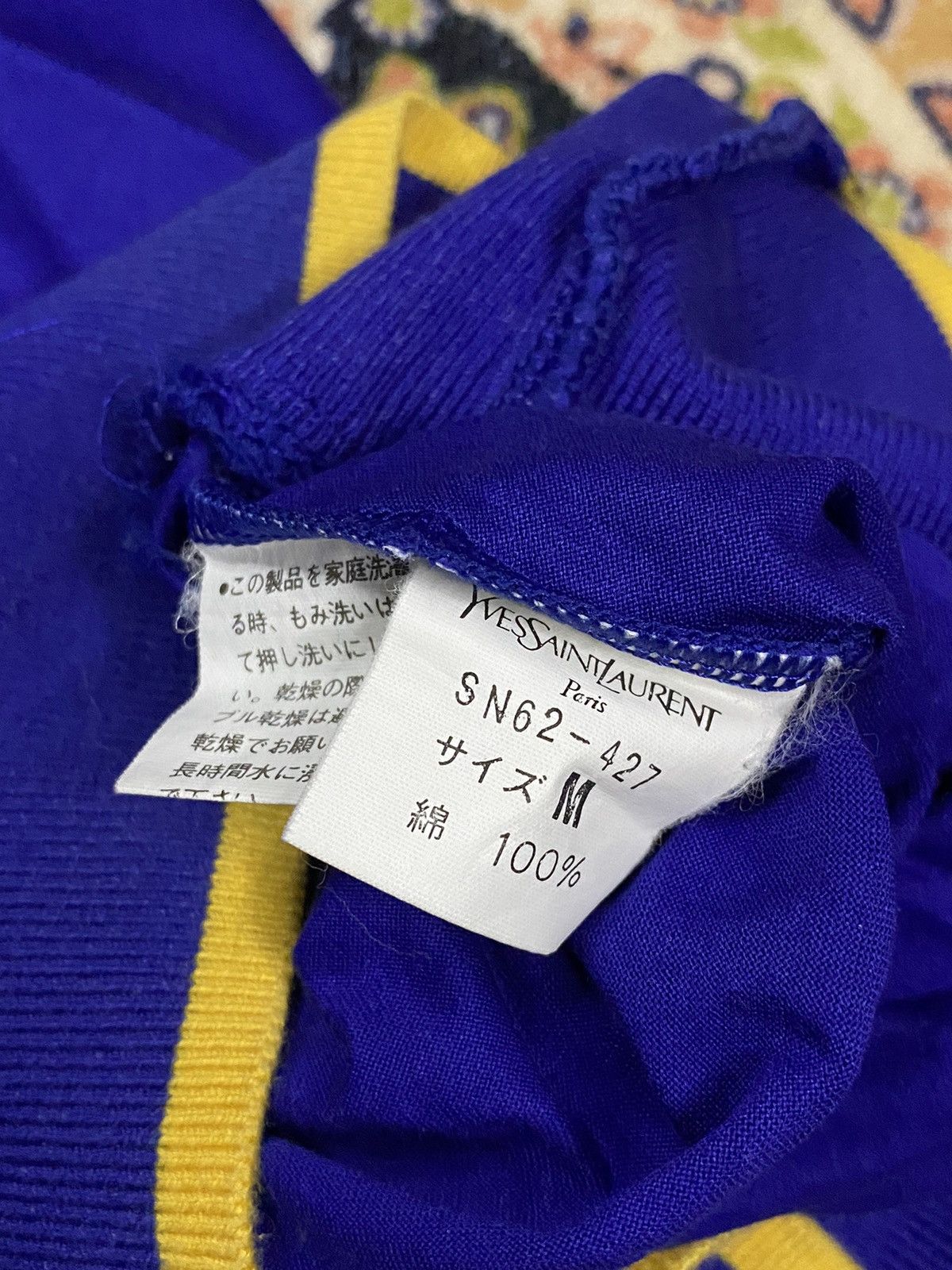 Yves Saint Laurent Vintage yves saint lauren paris knit t shirt Size US M / EU 48-50 / 2 - 6 Thumbnail