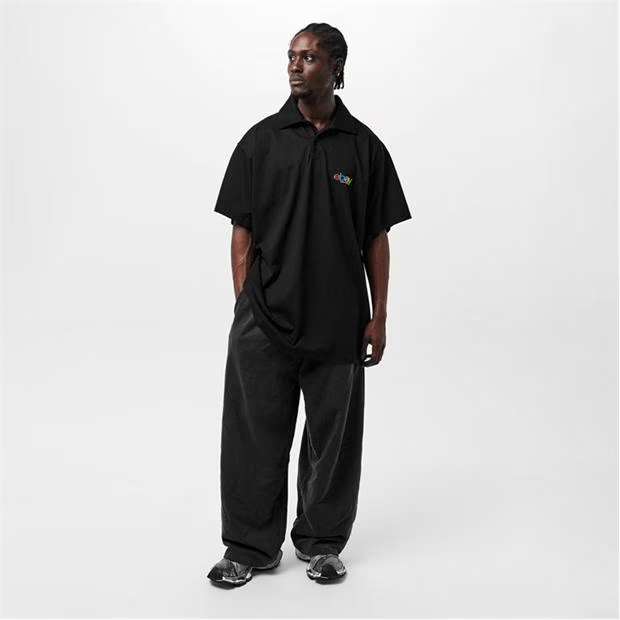 Balenciaga X Ebay Polo Shirt Size US M / EU 48-50 / 2 - 6 Thumbnail