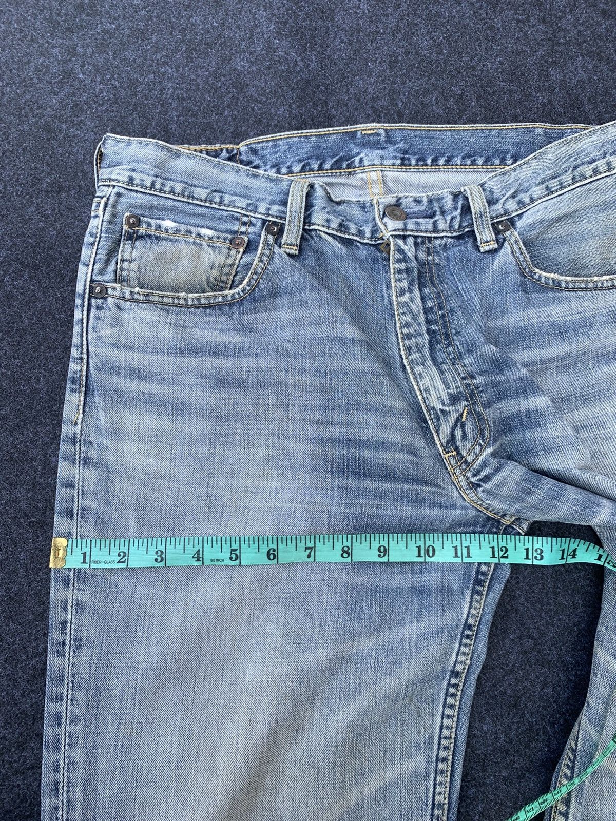 Levi's Vintage Clothing Vintage Levi’s 502 Regular Straight Denim Light Fade W32 Size US 32 / EU 48 - 4 Thumbnail