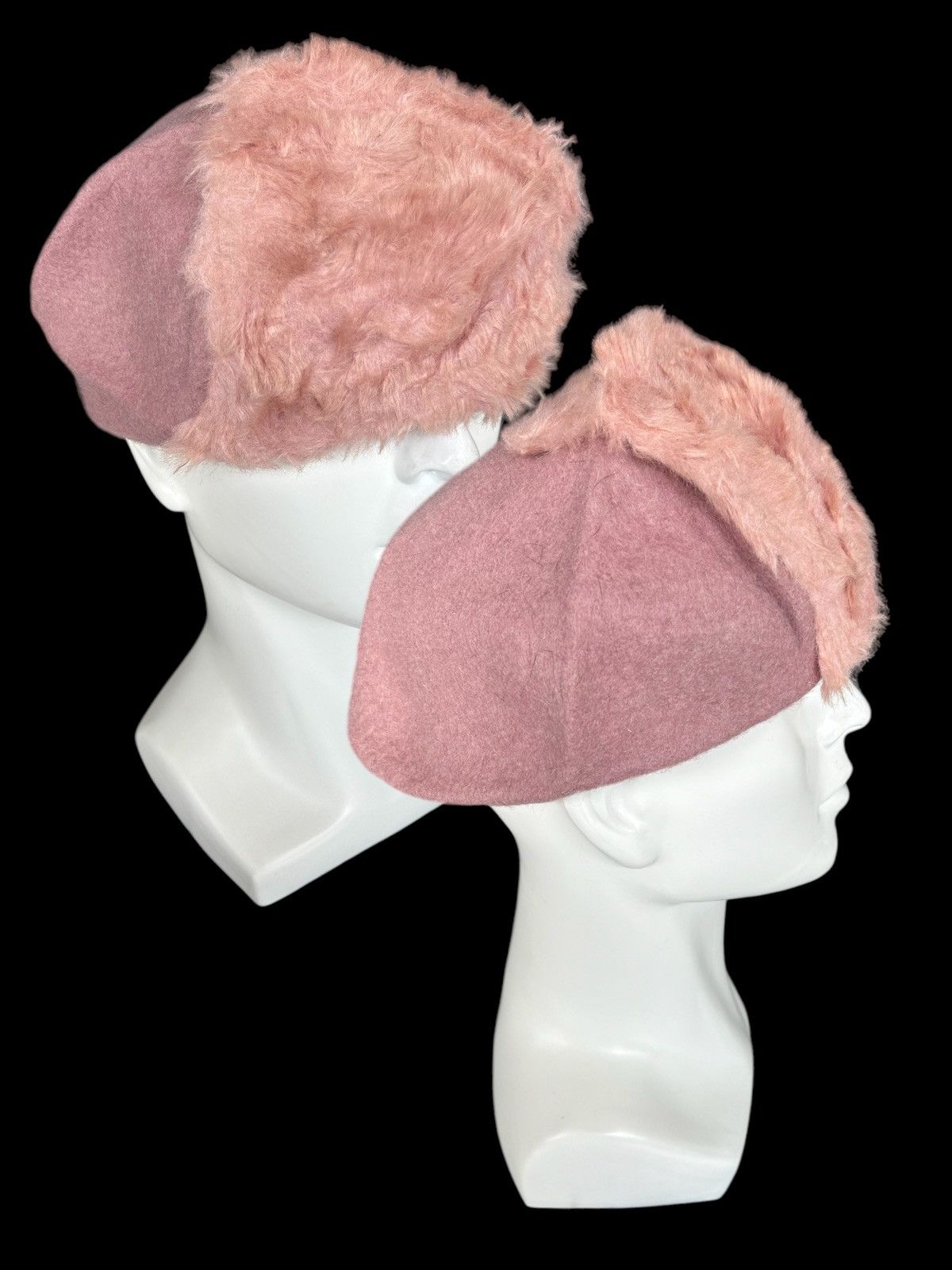 Japanese Brand × Kapital × Vintage Japanese Style Half Fur Hats Rare Design 🎌☠️☠️ Size ONE SIZE - 1 Thumbnail