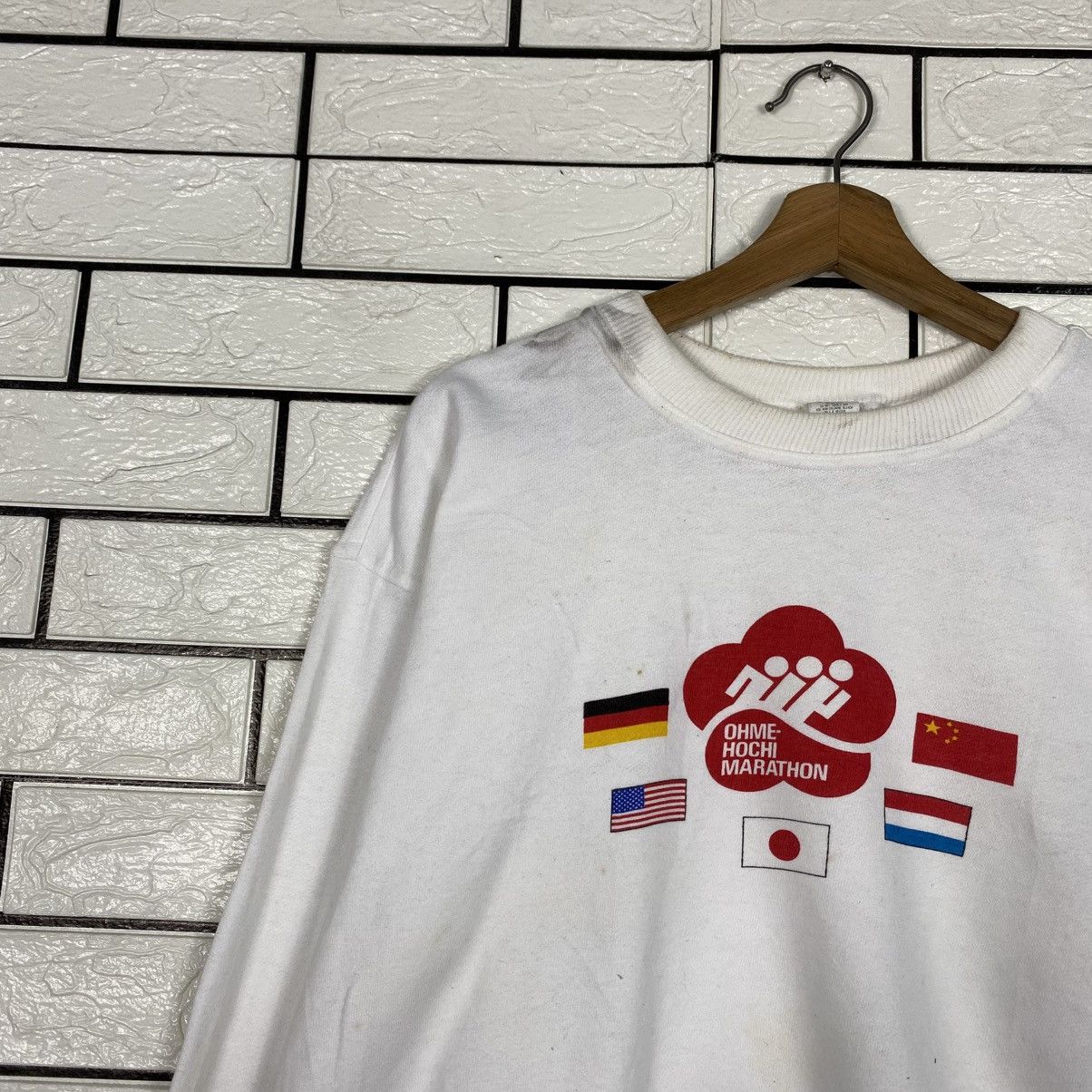 Japanese Brand Aosyn Sweatshirt Olympic Big Logo Size US M / EU 48-50 / 2 - 8 Thumbnail