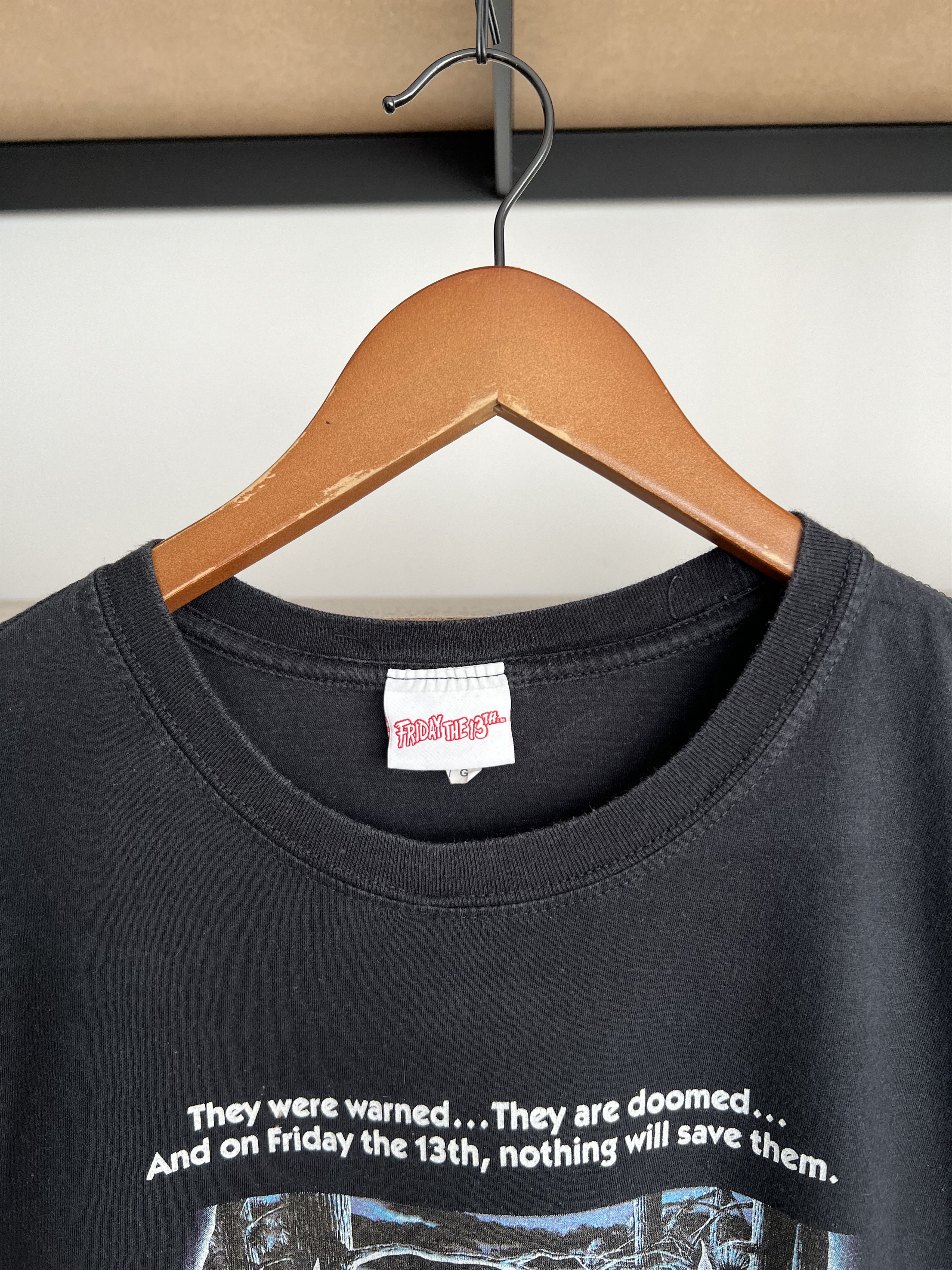 Expert Horror Vintage 2018 Friday the 13th Horror Movie Black T-shirt Size US L / EU 52-54 / 3 - 8 Thumbnail