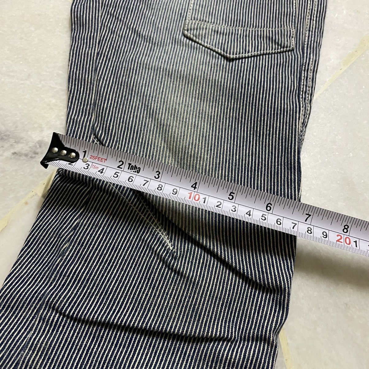 Japanese Brand ORIGINAL TACTICAL POCKET STRIPE l'FRONTIER (28×40) Size US 28 / EU 44 - 12 Thumbnail