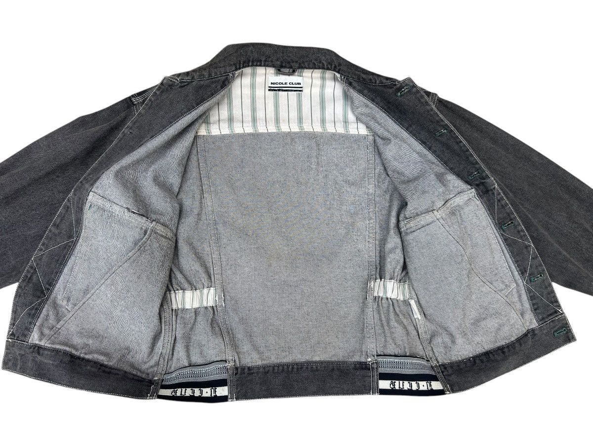 Nicole Club Archive 90s Nicole Club Japan Denim Trucker Jacket Size US M / EU 48-50 / 2 - 9 Thumbnail