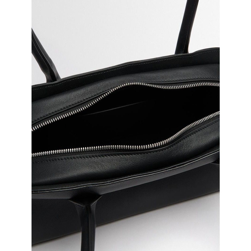 Ann Demeulemeester Ann Demeulemeester Dolly Mini Black Leather Shoulder Bag New Size ONE SIZE - 3 Thumbnail