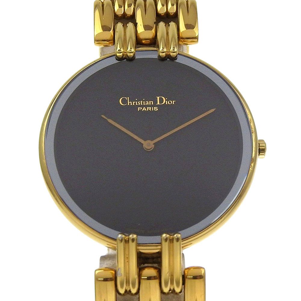 Dior Dior Bagheera Gold Case Watch Metal Quartz 47 152-2 DUTY FREE for USA