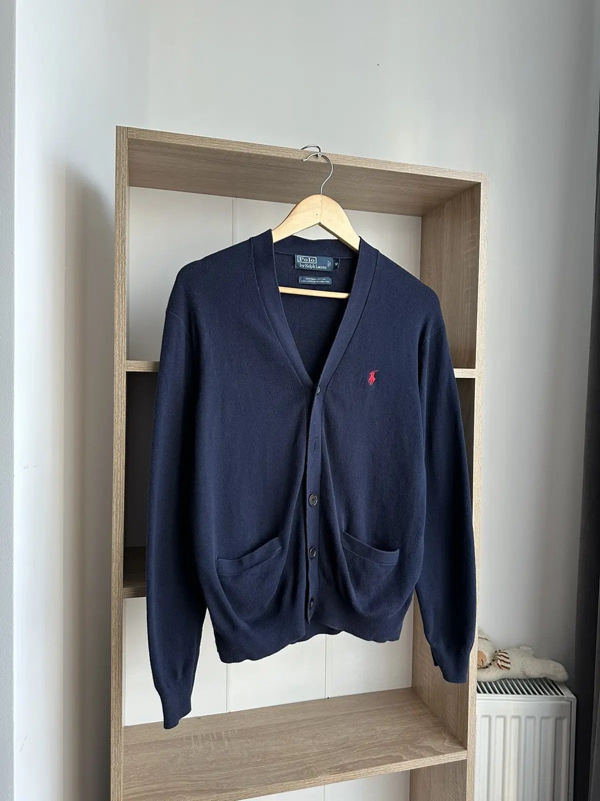 Polo Ralph Lauren × Vintage Vintage Polo Ralph Lauren Cardigan PRL Big Logo Size US M / EU 48-50 / 2 - 17 Thumbnail