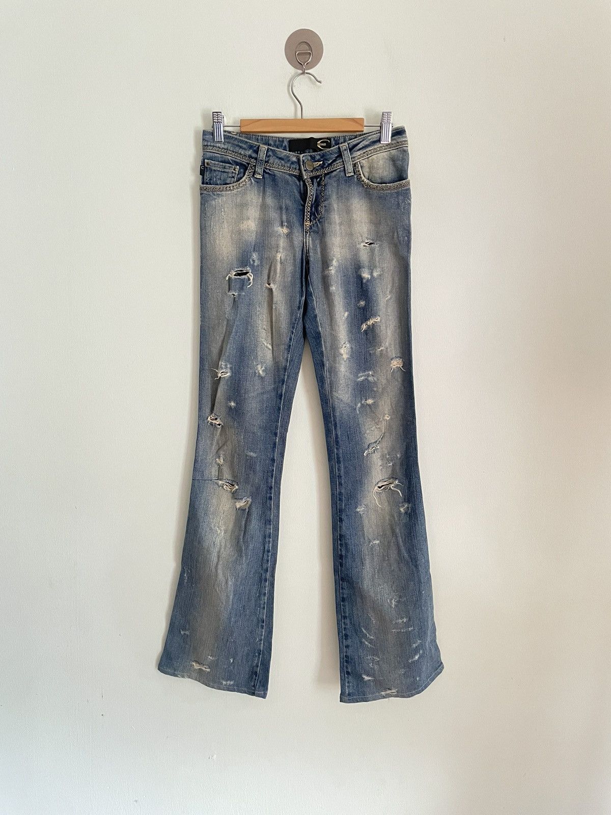 Just Cavalli Just Cavalli distressed Jeans Size 27" / US 4 / IT 40 - 1 Thumbnail