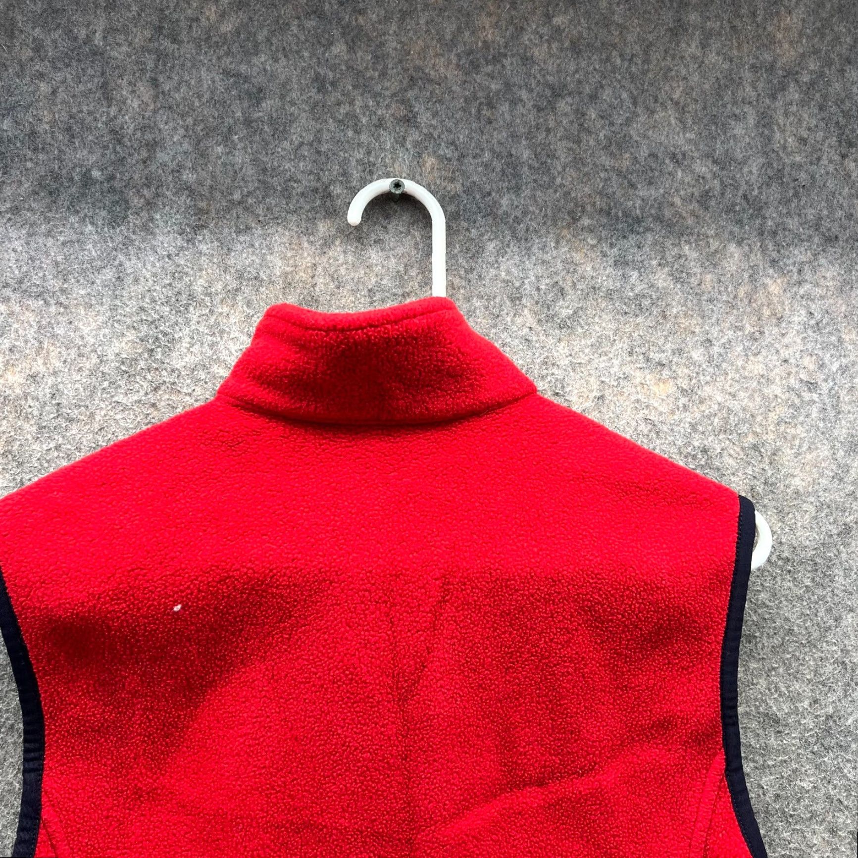 Vintage VINTAGE Woolrich Vest Women Medium Jackets Sleeveless Red Full Zip Fleece Size M / US 6-8 / IT 42-44 - 2 Thumbnail