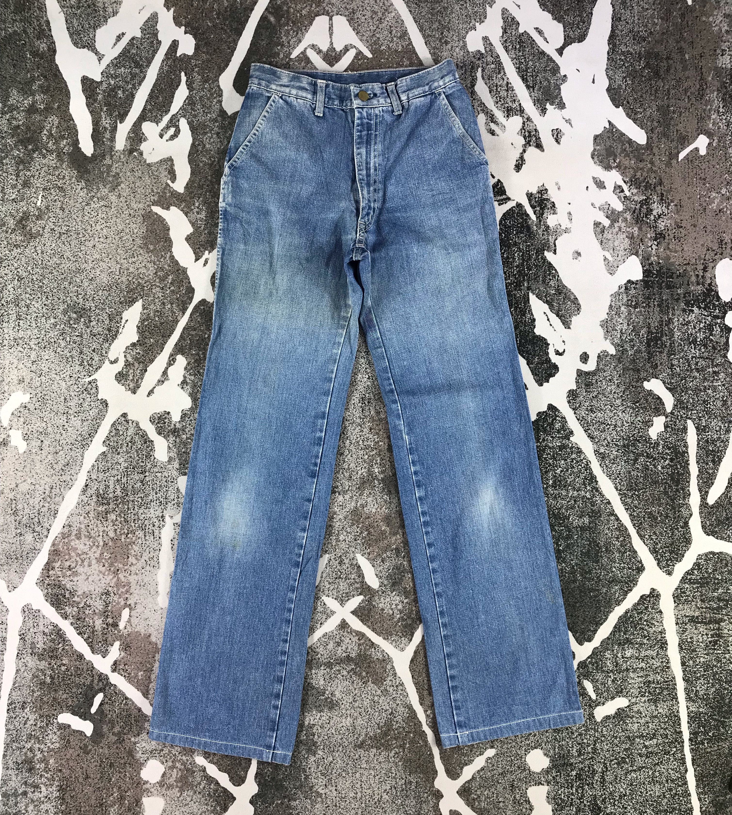 Vintage Vintage Lip Star Jeans High Waist Denim Size 25x31 Size 26" / US 2 / IT 38 - 1 Thumbnail