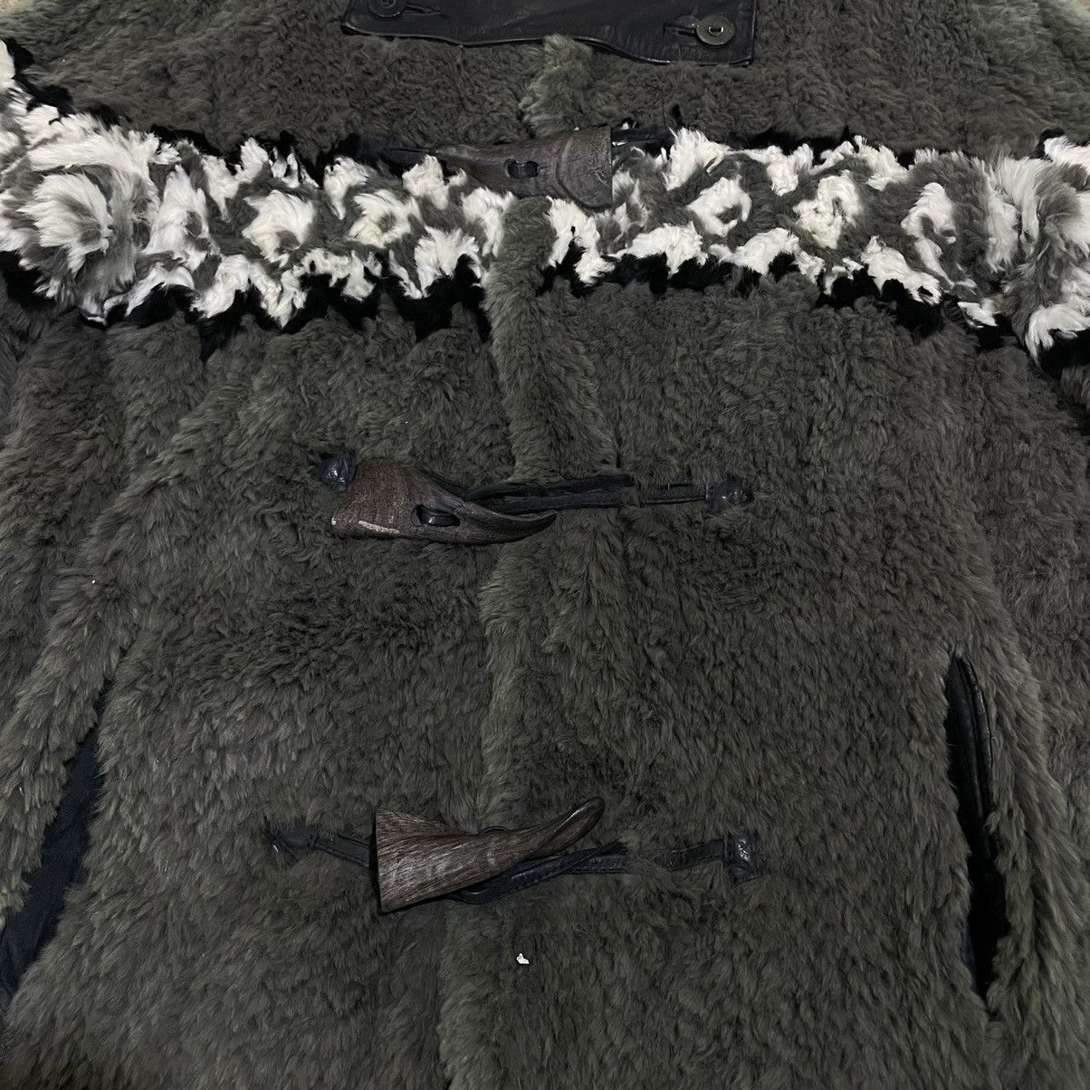 Isamu Katayama Backlash 💰BINDING💰 ISAMU KATAYAMA BACKLASH FUR RABBIT DUFFLE JACKET Size US L / EU 52-54 / 3 - 13 Thumbnail