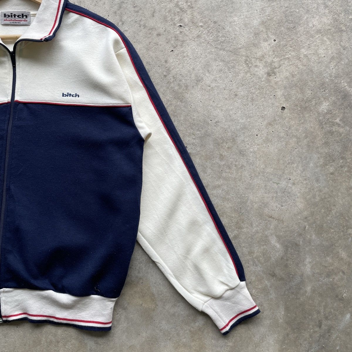 Vintage 90s BITCH SKATEBOARDS Zipper Ups Jacket Vintage Size US M / EU 48-50 / 2 - 5 Thumbnail