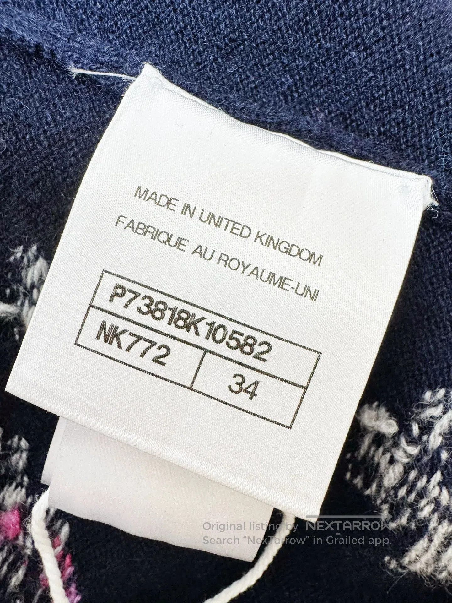 Chanel Chanel 22K Floral Cashmere Cardigan. Size US S / EU 44-46 / 1 - 6 Thumbnail