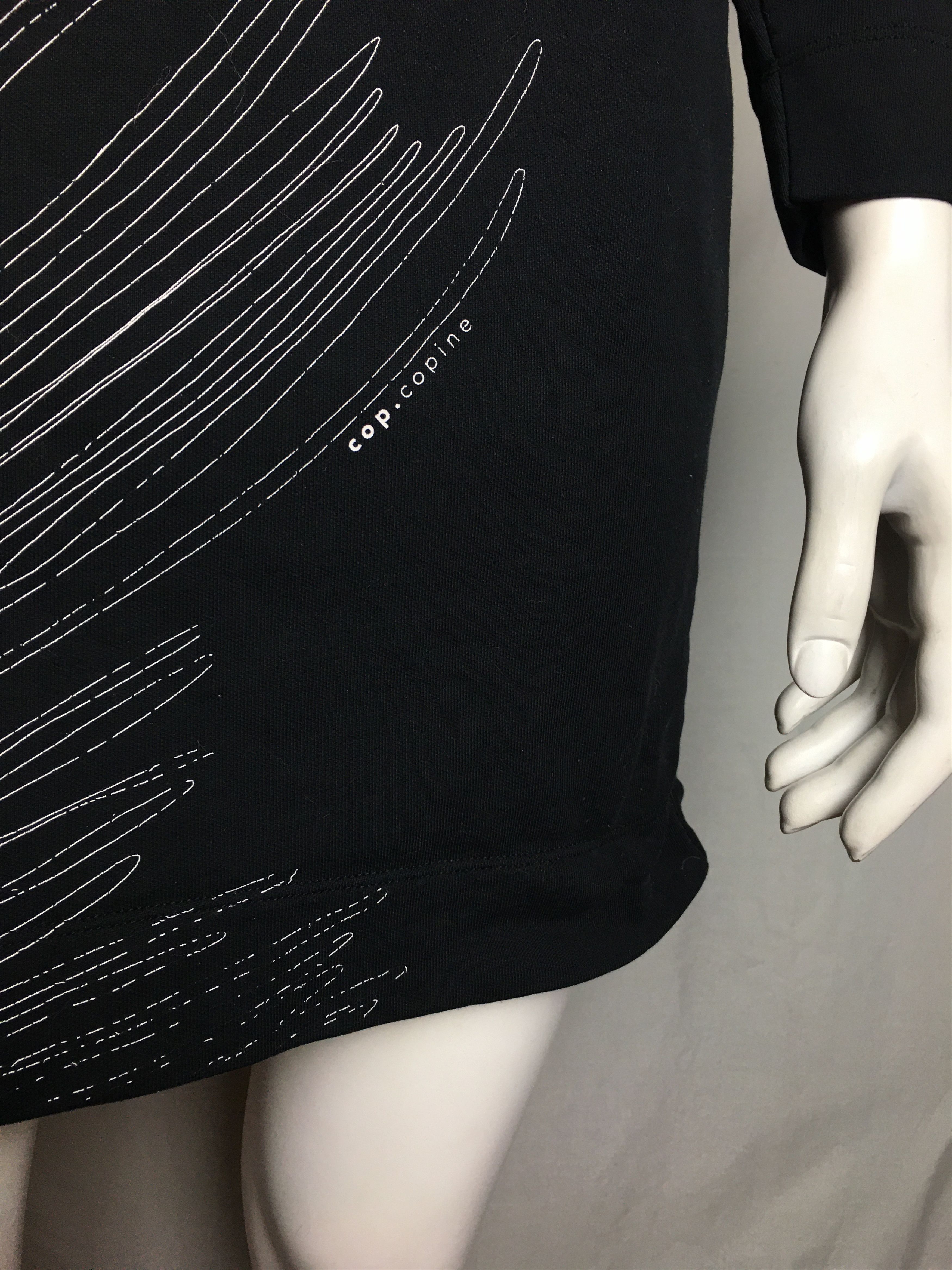 Cop Copine Cop Copine Hoodie Dress Black Size M Size M / US 6-8 / IT 42-44 - 10 Thumbnail