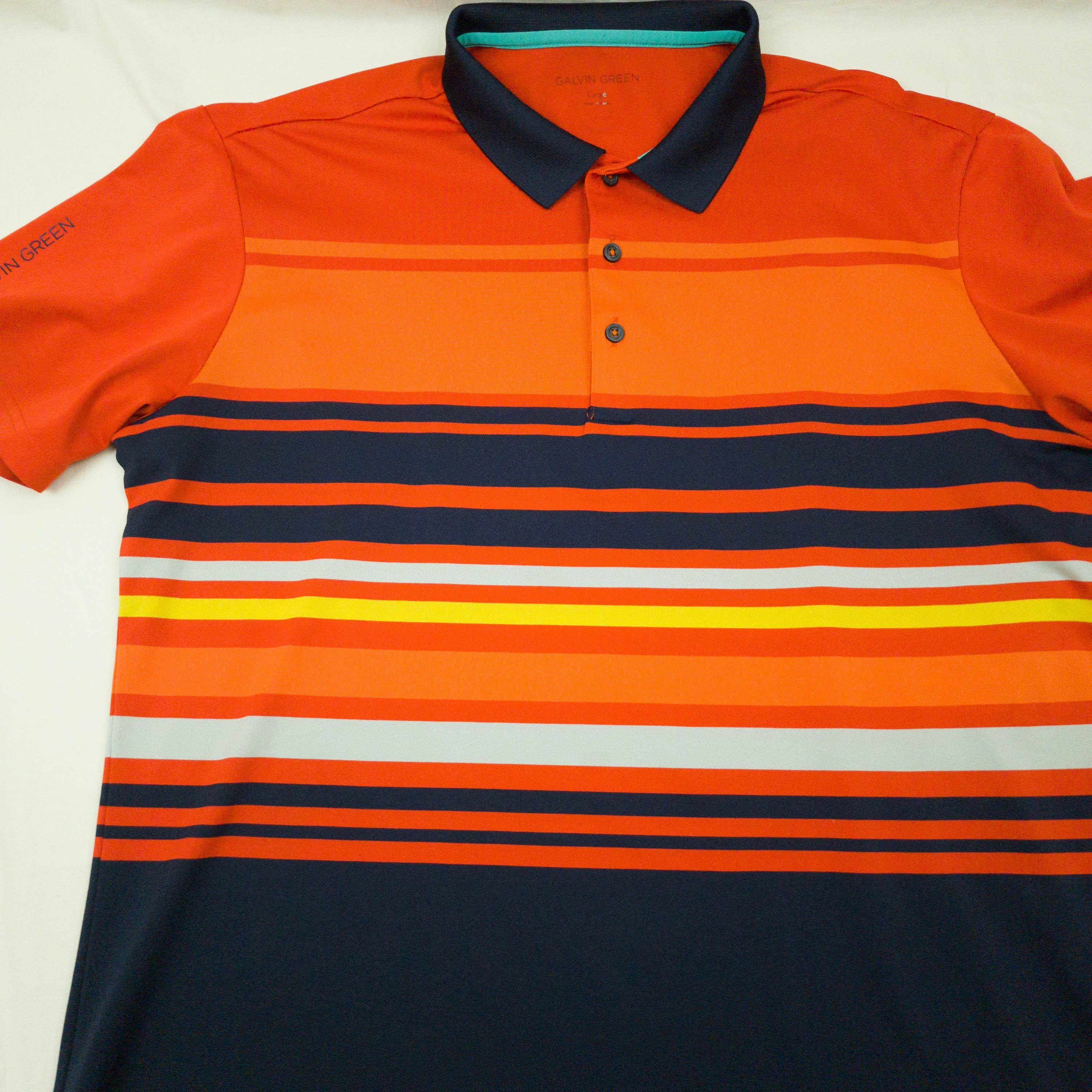 Galvin Green Galvin Green mens top polo polyester size L-XL ( LABEL L) Size US L / EU 52-54 / 3 - 4 Thumbnail