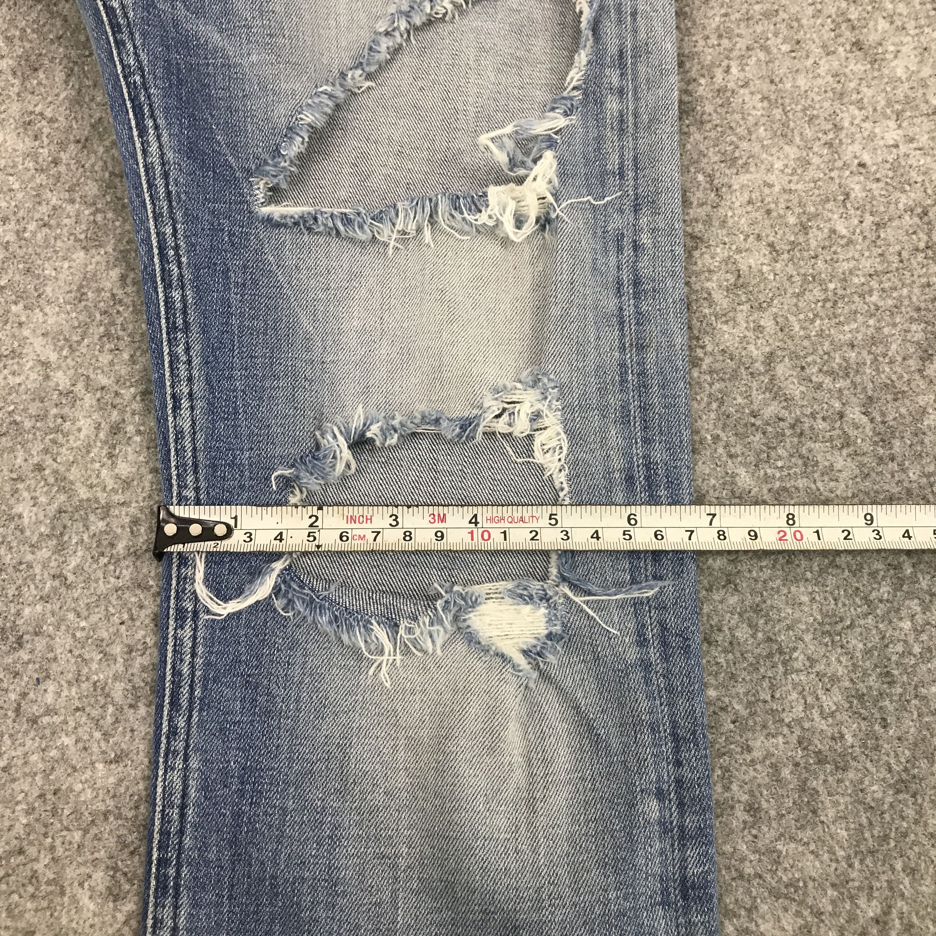 Replay REPLAY RIPPED DISTRESSED SKINNY JEANS PANTS Size US 27 - 11 Thumbnail