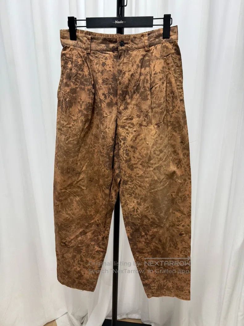 Issey Miyake Issey Miyake Dyed Loose Straight Leg Trousers Size US 27 - 1 Thumbnail
