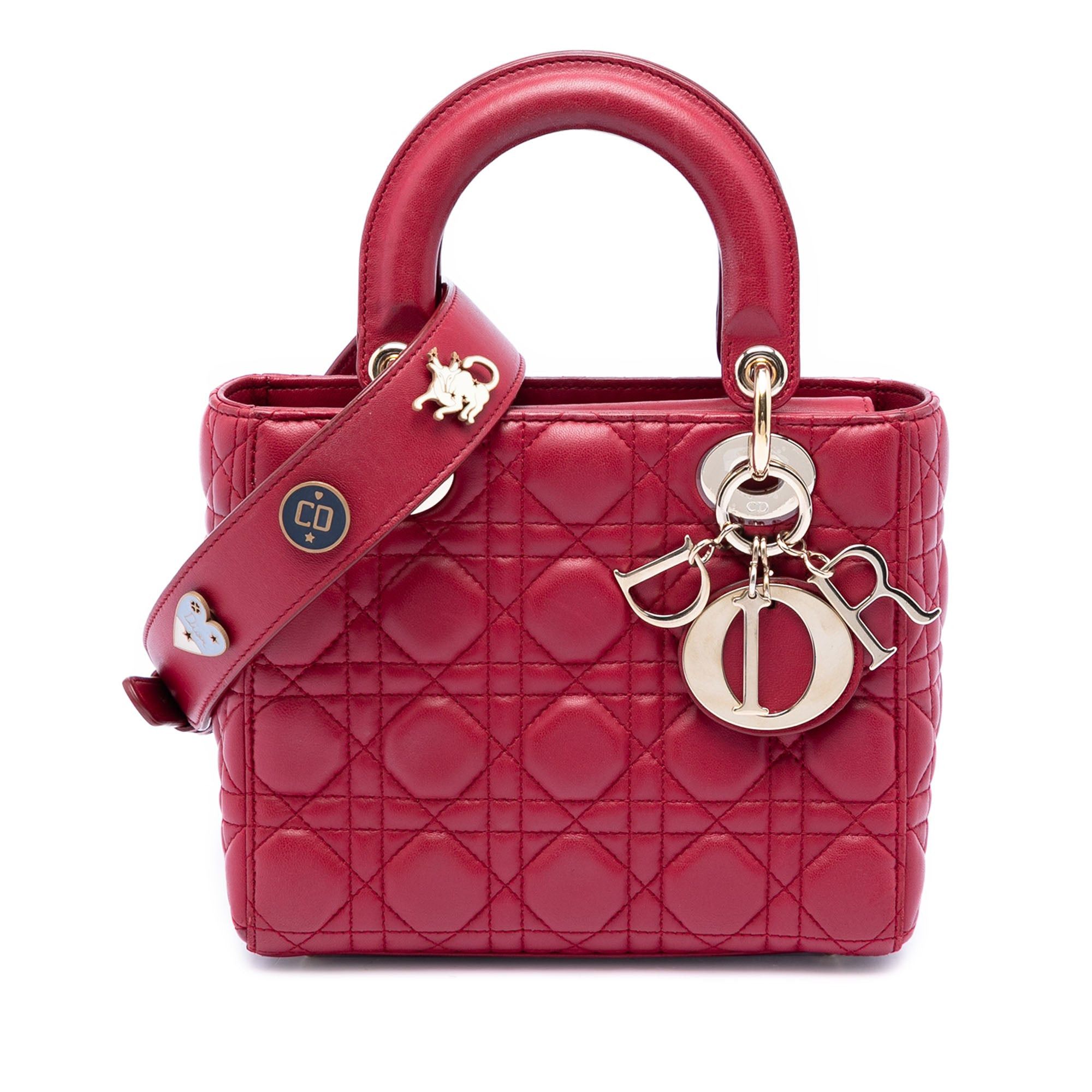 Dior Small Lambskin Cannage My ABCDior Lady Dior Size ONE SIZE - 1 Thumbnail