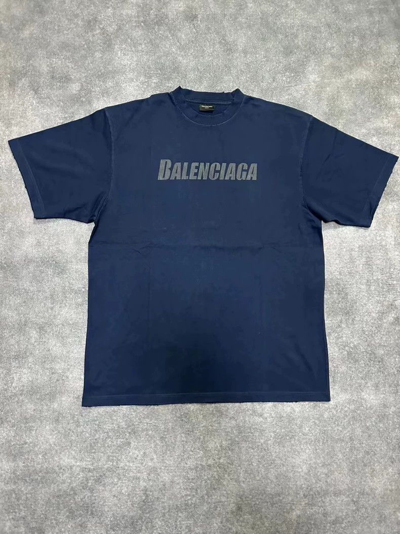 Balenciaga Balenciaga 湖蓝色可乐短袖t恤 Size US S / EU 44-46 / 1 - 1 Thumbnail