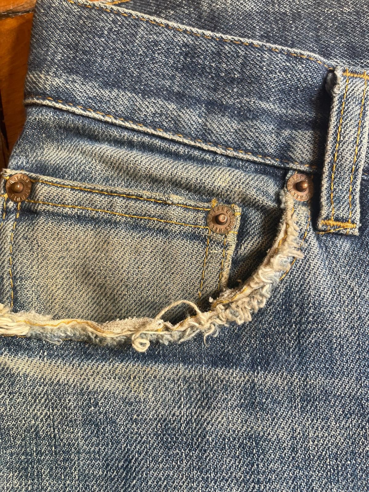 Helmut Lang Helmut Lang Produced in 1997 Archive Denim Size US 33 - 6 Thumbnail