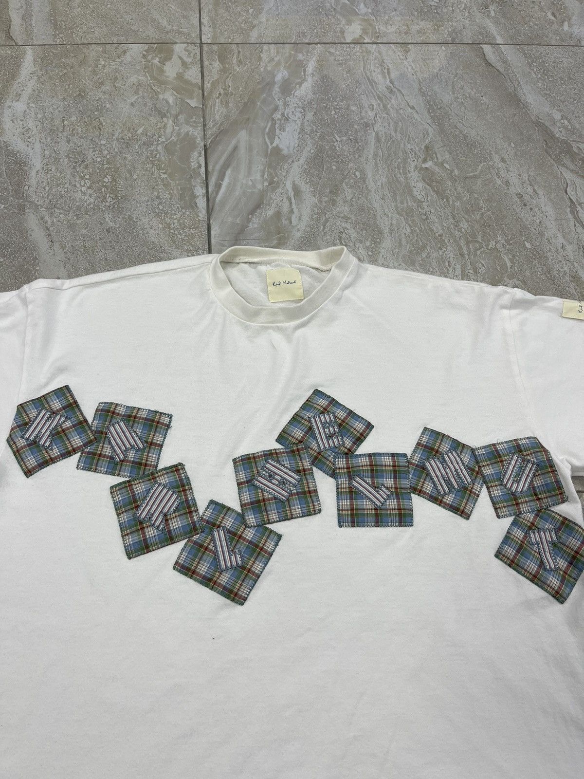 Japanese Brand × Karl Helmut VINTAGE KARL HELMUT PATCHWORK VERY RARE Size US L / EU 52-54 / 3 - 2 Thumbnail