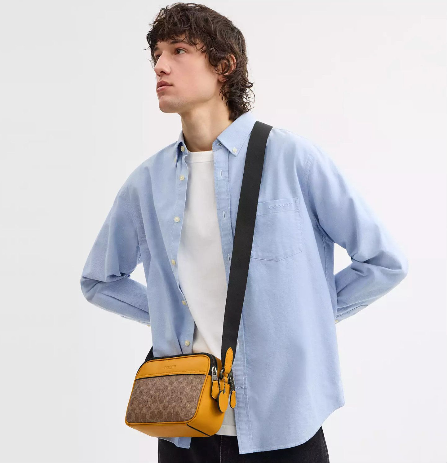 Coach Graham Crossbody Bag In Colorblock Signature Canvas CAX46 Size ONE SIZE - 8 Thumbnail